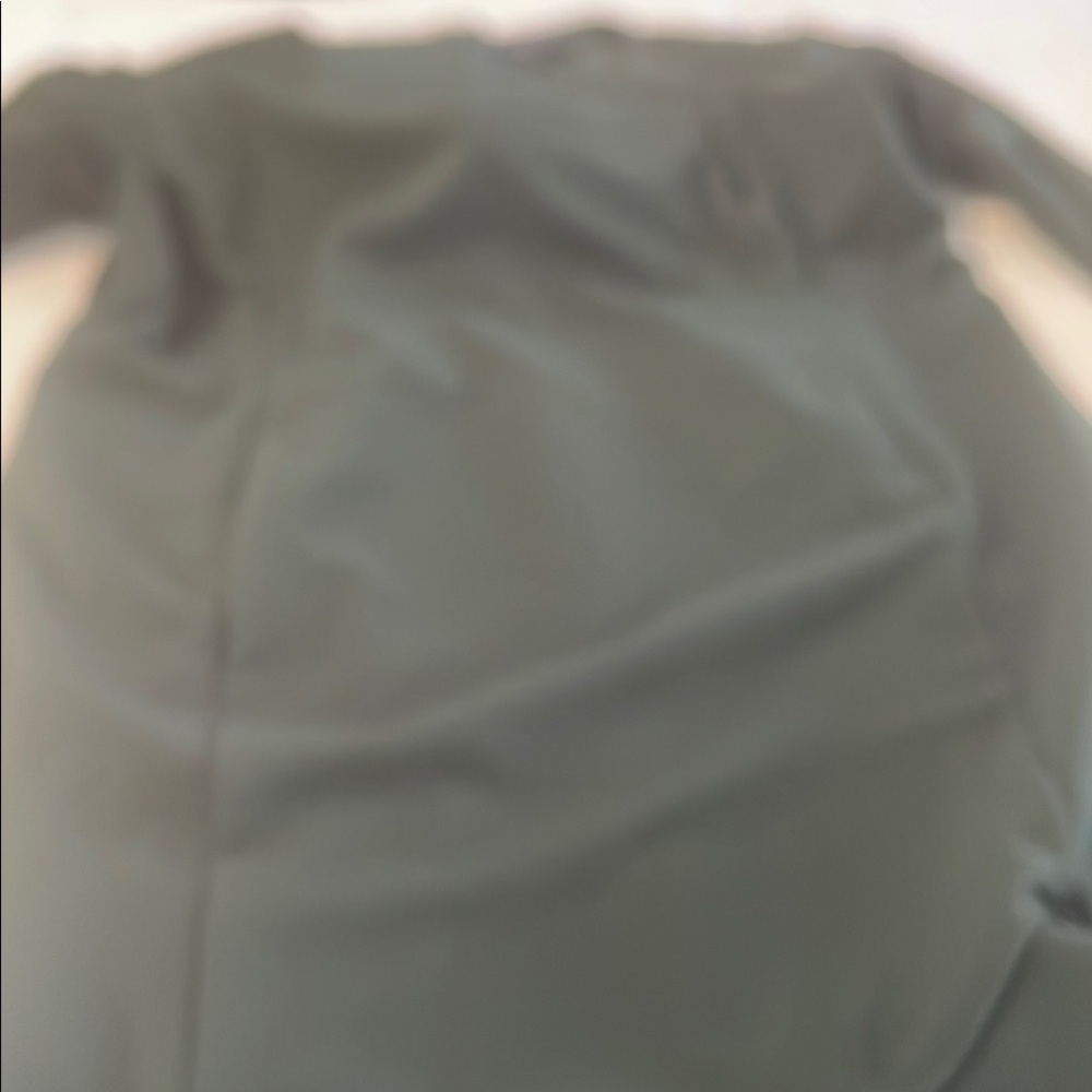 Stylish Green Long Sleeve Top